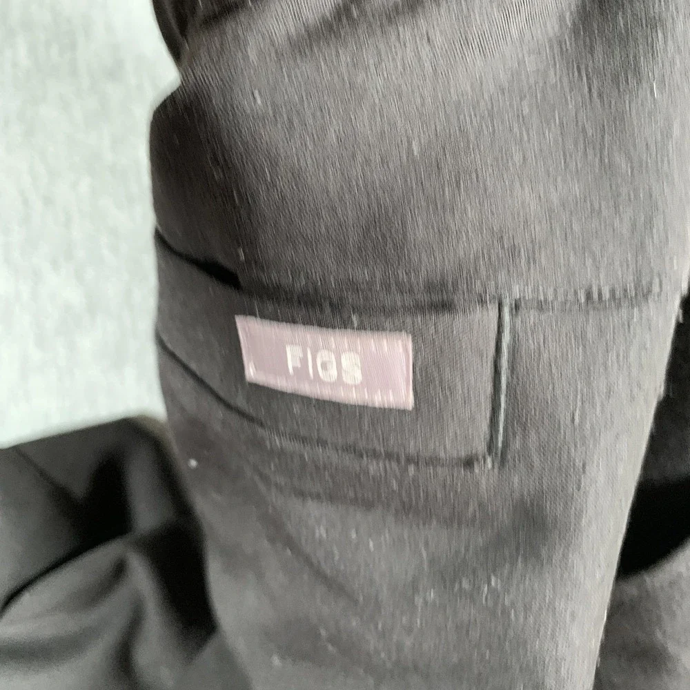 FIGS Tansen Scrub Pants Mens‎ Large Black Technical Collection Jogger Medical